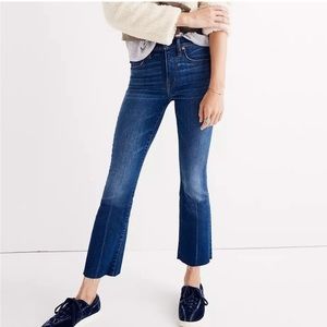 Madewell Blue Flare & Wide Leg Jeans